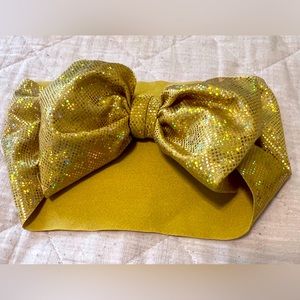 Gold Design Toddler Sized Head Wrap